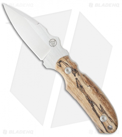 Nemesis Custom Jeff Hall Arch Ally Fixed Blade Spalted Maple (2.75" Satin) NK-6