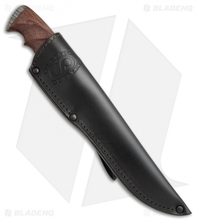 Olamic Voykar HT Fixed Blade Knife Natural Micarta (5.875" Damascus) #4312
