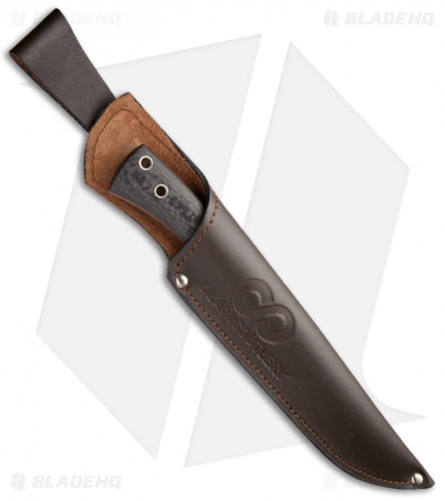 Olamic Cutlery Shuya Fixed Blade Knife (5.75" Damascus) 1460