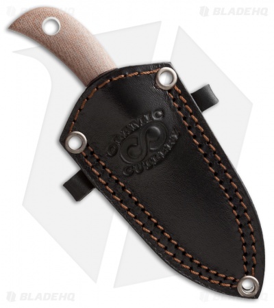 Olamic Cutlery Persian Neck Knife Micarta (2.25" Damascus)