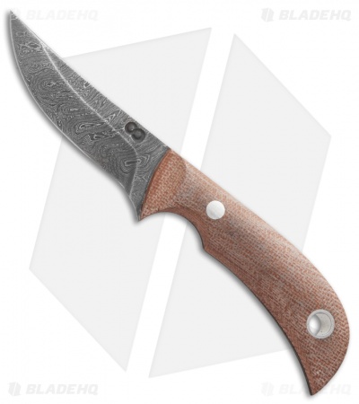 Olamic Cutlery Persian Neck Knife Micarta (2.25" Damascus)