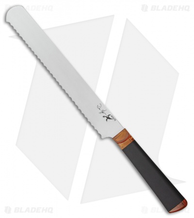 Ontario Agilite 9.875" Bread Knife Black Kraton 2530