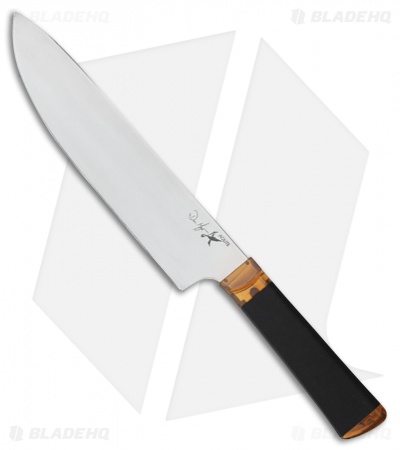 Ontario Agilite Chef's Knife Black Kraton (9.5" Satin) 2520