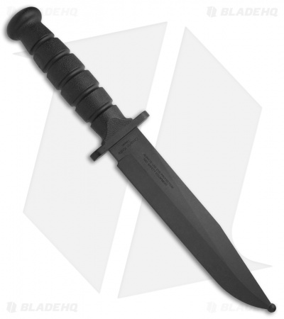 Ontario FF6 Freedom Fighter 6 Trainer Fixed Blade (8" Black) 8601T