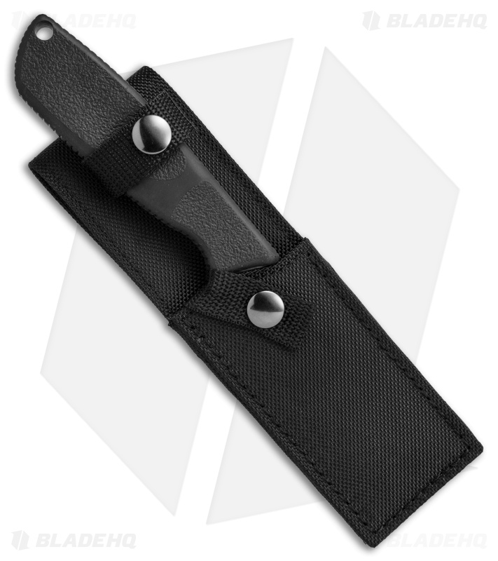 Ontario Hunt Plus Skinner Fixed Blade Knife Black Rubber (4" Satin) 9716