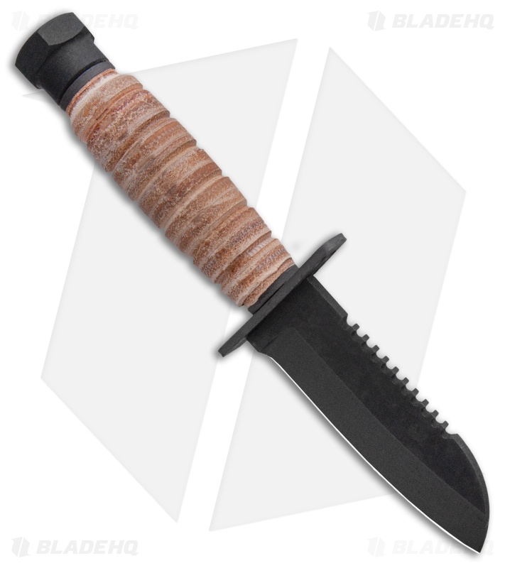 Ontario Journeyman Fixed Blade Knife (4" Black) 6155
