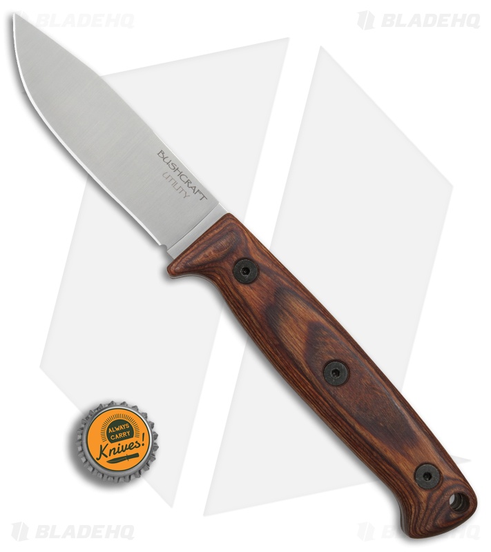 Ontario OKC Bushcraft Utility Fixed Blade Knife Walnut (4