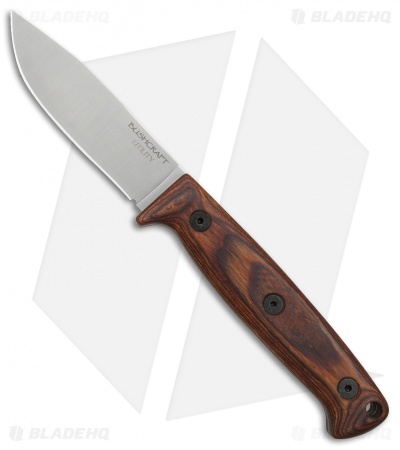 Ontario OKC Bushcraft Utility Fixed Blade Knife Walnut (4" Satin) 8698