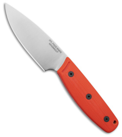 Ontario SPL Pack Knife Fixed Blade G-10 Orange  (3.9" Satin) 