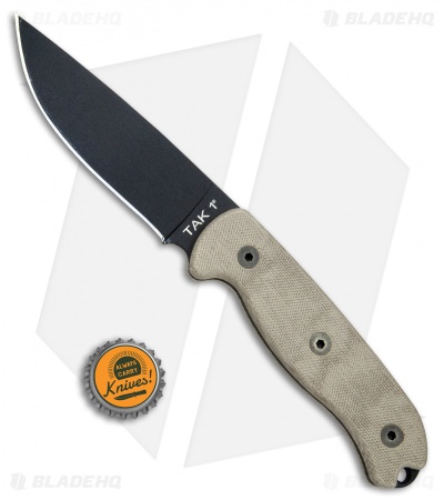 Ontario TAK-1 Fixed Blade Knife Micarta (4.75