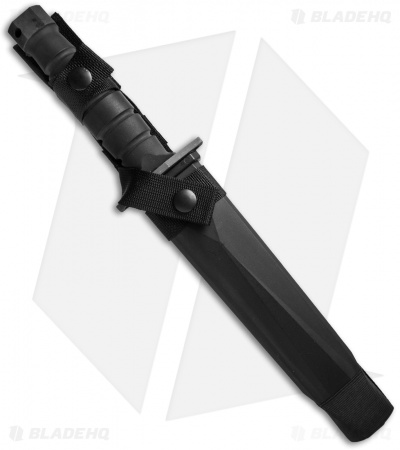 Ontario Chimera Fixed Blade Knife Black Kraton (8" Black) 6517