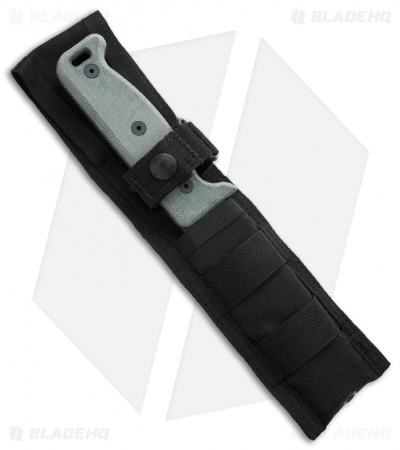 Ontario Blackbird SK-5 Survival Fixed Blade Knife Micarta (5" Black)