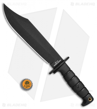 Ontario SPEC PLUS SP10 Marine Raider Bowie Knife (9.75" Black) 8684