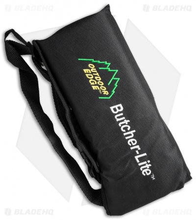 Outdoor Edge Butcher-Lite Field Butcher Kit w/ Belt Scabbard (8-Piece) BL-1