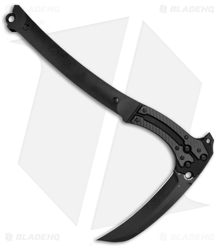 Paragon Reaper Scythe Black G-10 Carbon Fiber (8.25" Black) 