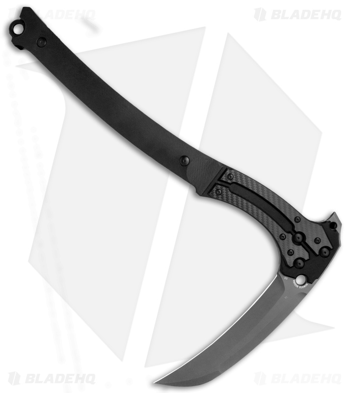 Paragon Reaper Scythe Black G-10 Carbon Fiber (8.25" Grey) 