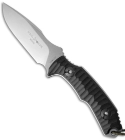 Pohl Force EOD November One Outdoor Knife w/ Kydex Sheath (4" Stonewash Plain)