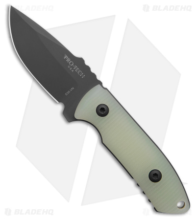 Pro-Tech George SBR Fixed Blade Knife Jade G-10 (2.9" DLC) Kydex Sheath
