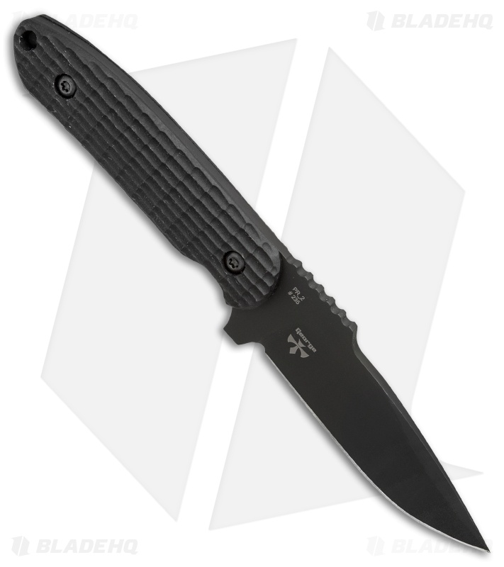 Pro-Tech Rockeye Fixed Blade Knife Black G-10 (4" Black) LG302-M
