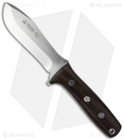 Puma IP Knives El Nu Fixed Blade Knife Ebony Wood (5.25" Satin)