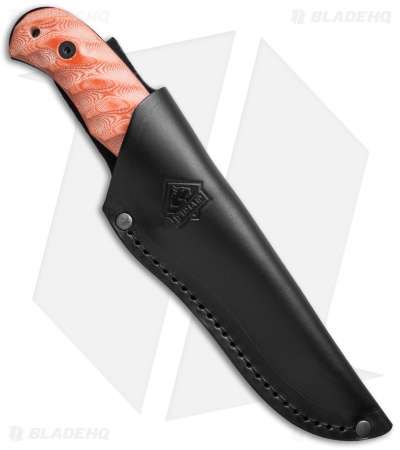 Puma IP Knives Pantera Fixed Blade Knife Red Micarta (4.5" Black)