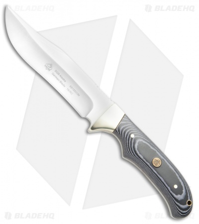 Puma SGB Alaska Fixed Blade Knife Black Micarta (5.25" Satin)