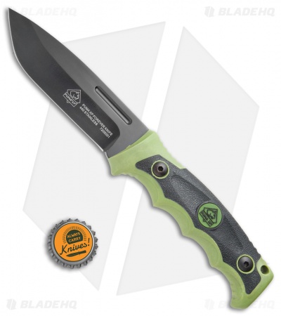 Puma SGB Forever Knife XP Fixed Blade Green (4.5" Black)