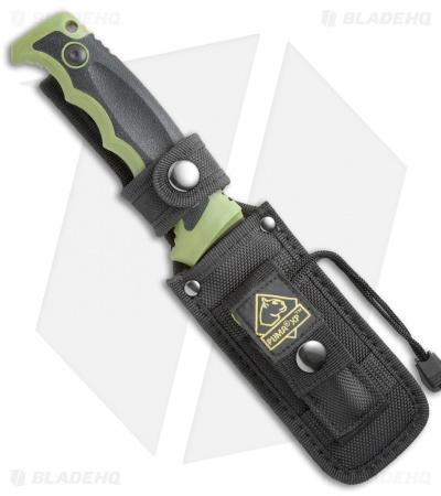 Puma SGB Forever Knife XP Fixed Blade Green (4.5" Black)