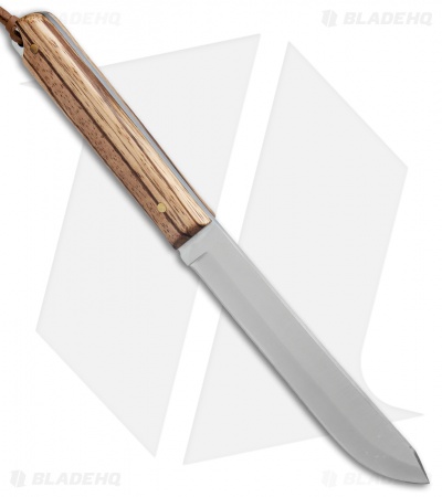 Puma SGB Mountain Man Fixed Blade Knife Zebra Wood (5.75" Satin)