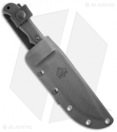 Puma SGB Shadowcat 10" Recurve Fixed Blade Knife (5.75" Black)