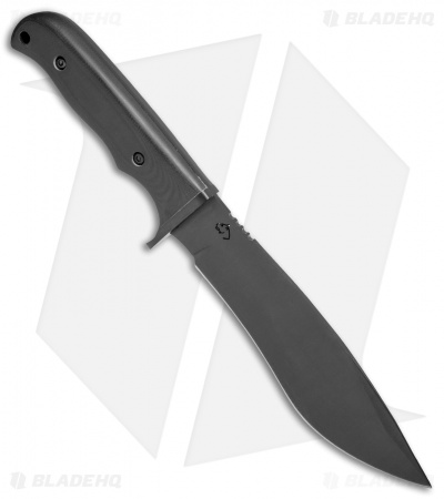 Puma SGB Shadowcat 12" Recurve Fixed Blade Knife (7" Black)