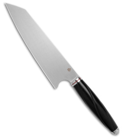 QSP Mulan Series 8" Kritsuke Kitchen Knife Ebony Wood