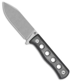 QSP Canary Fixed Blade Fixed Blade Knife Black Micarta (4.25&quot; Stonewash) | 206787