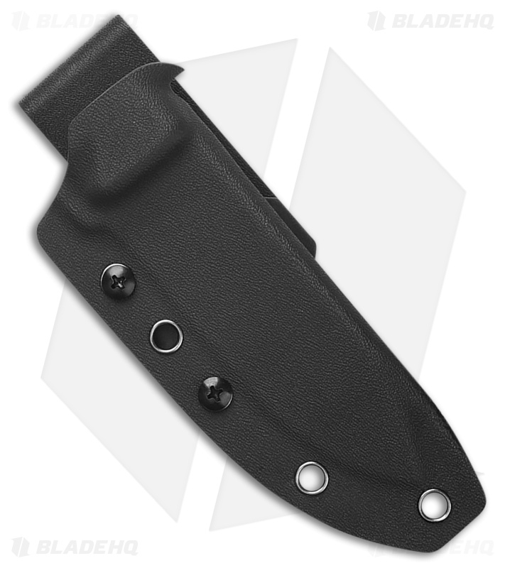 QSP Canary Fixed Blade Fixed Blade Knife Black Micarta (4.25" Stonewash)