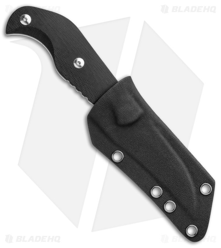 Real Steel Banshee Fixed Blade Black G-10 (3.25" Satin)
