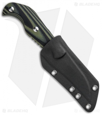 Real Steel Banshee Fixed Blade Green/Black G-10 (3.25" Satin)