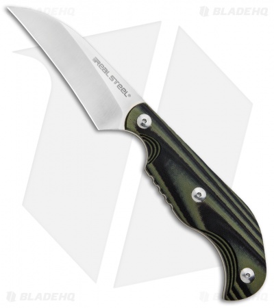 Real Steel Banshee Fixed Blade Green/Black G-10 (3.25" Satin)