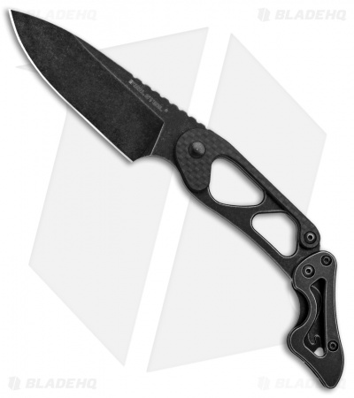 Real Steel Cormorant Apex Fixed Blade Black Stonewash (3.38" Black Stonewash)