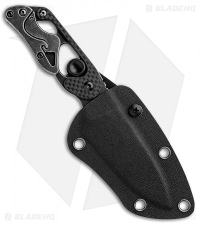 Real Steel Cormorant Apex Fixed Blade Black Stonewash (3.38" Black Stonewash)