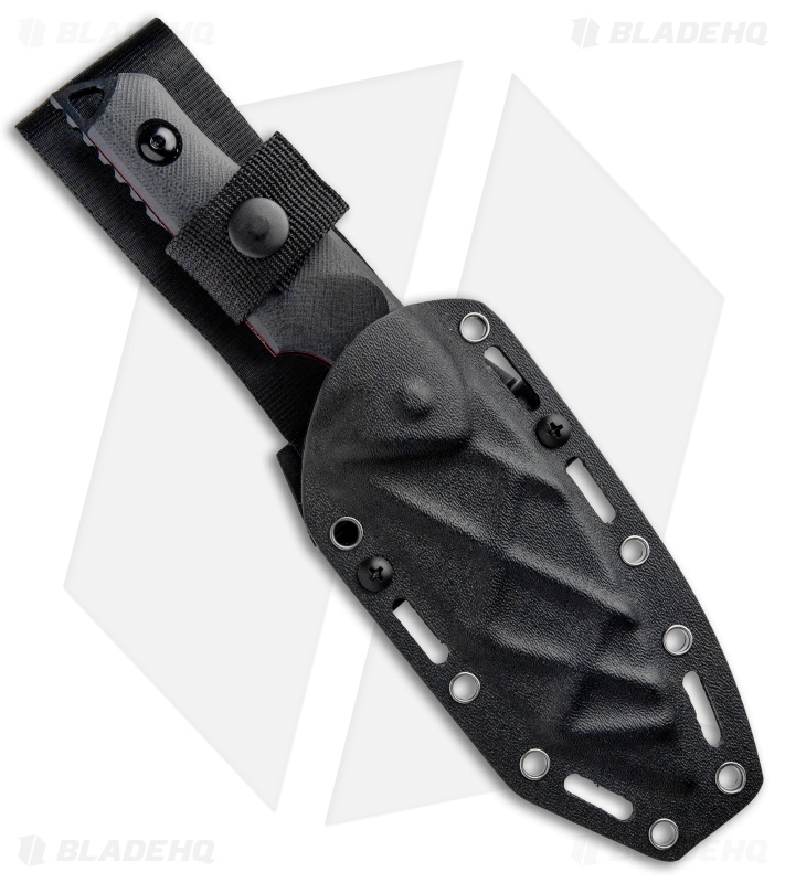 Real Steel Doppler Tactical Fixed Blade Black G-10 (4.25" Black)