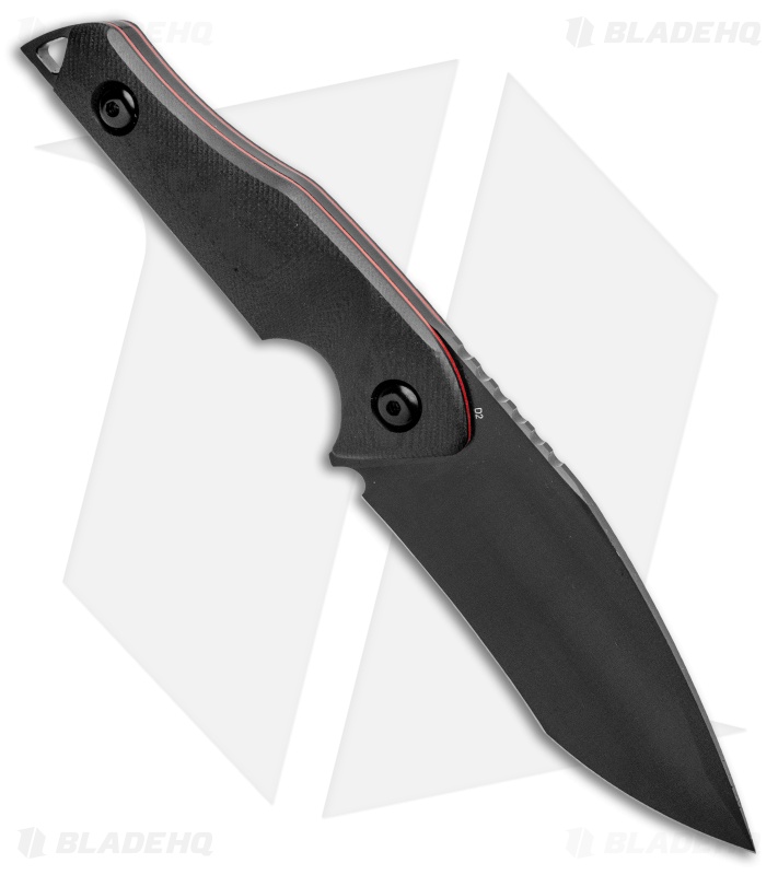 Real Steel Doppler Tactical Fixed Blade Black G-10 (4.25" Black)