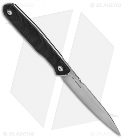 Real Steel Metamorph Fixed Blade Black G-10 (4" Satin)