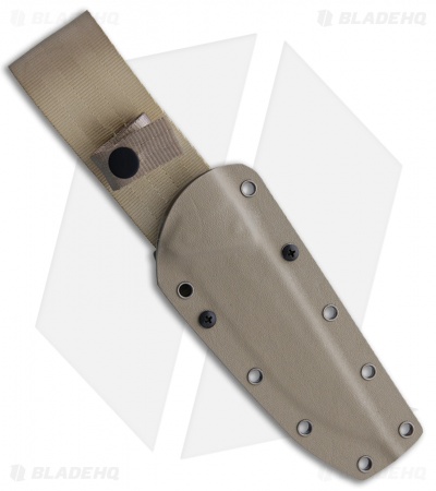 Real Steel Sorrow Fixed Blade Knife Tan G-10 (5.04" Stonewash) RS3822