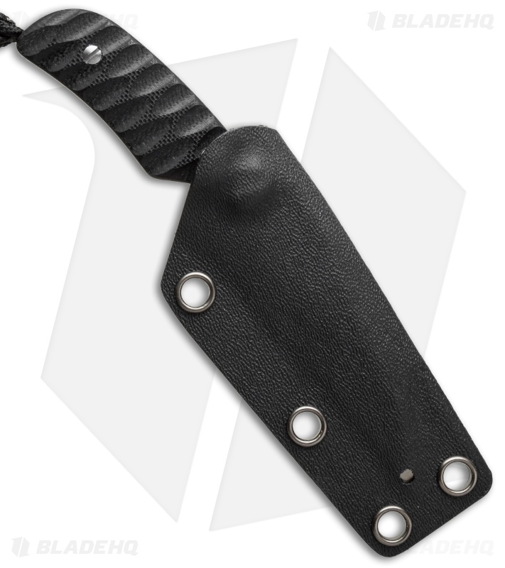 Real Steel Knives Mini 130B Fixed Blade Neck Knife (3" Satin) 