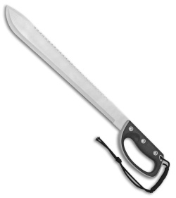 Rite Edge Hedge Smash Fixed Blade Machete Black Rubber (18&quot; Satin)CN926813 | 53433