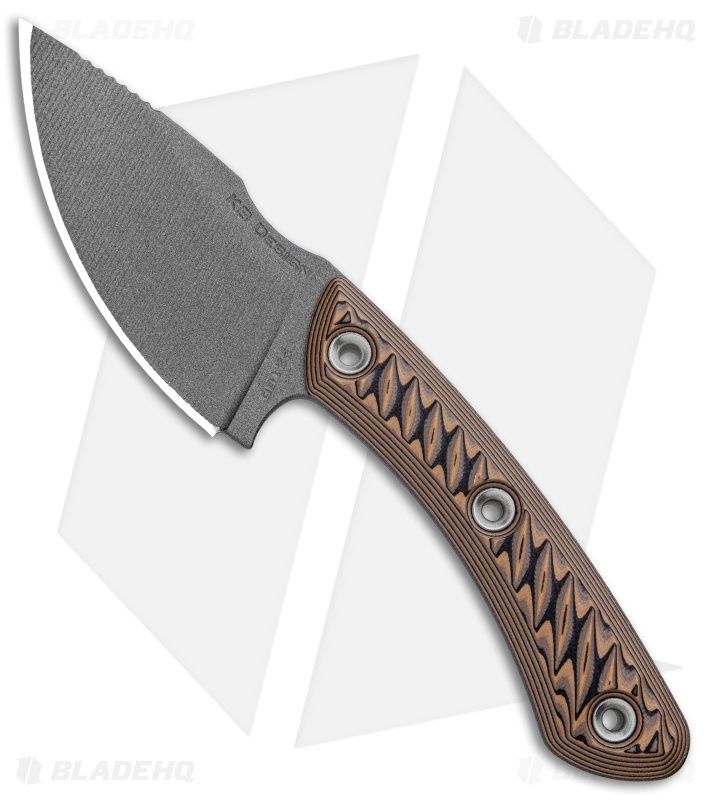 RMJ Tactical Nomad - Fixed Blade Knife | Brown/Black | Blade HQ
