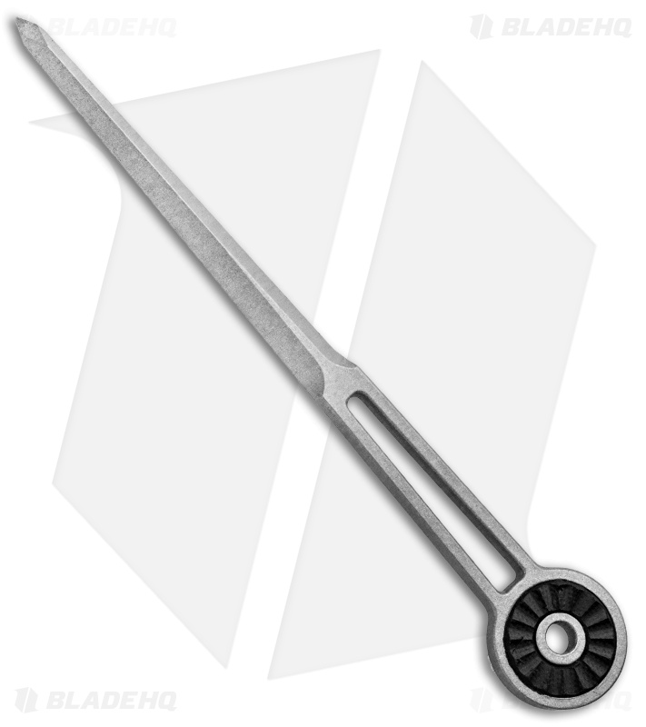 RMJ Tactical Quill Stainless Steel Pocket Pry Bar Awl w/ Sheath 