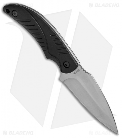 Schrade SCHF66 Full Tang Fixed Blade Knife Black (3" Satin)