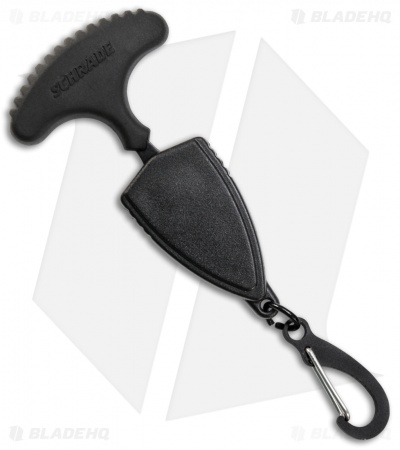 Schrade SCHF50 Mini Push Dagger Fixed Blade Knife (1.5" Black Serr)