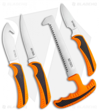 Old Timer Blaze 4-Piece Hunting Knife Kit - Blade HQ